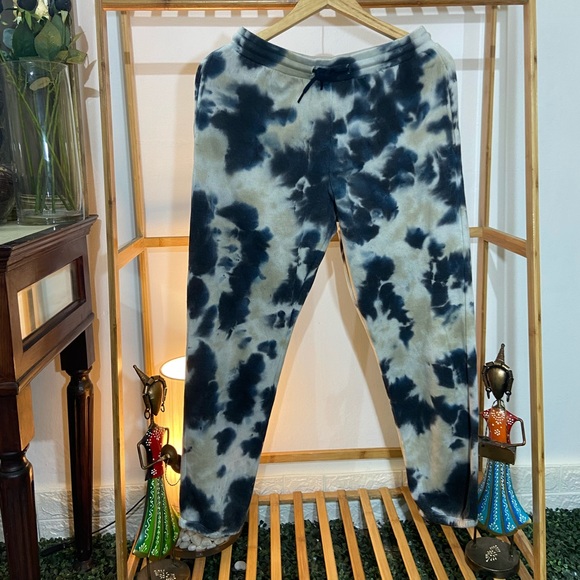 THE DROP Multi Tie Dye Fleece Drawstring Sweatpants Jogger’s. Size-M - Picture 6 of 10